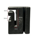 Sliding Block for Sliding Gate Nylon Guide  size 75mm Black