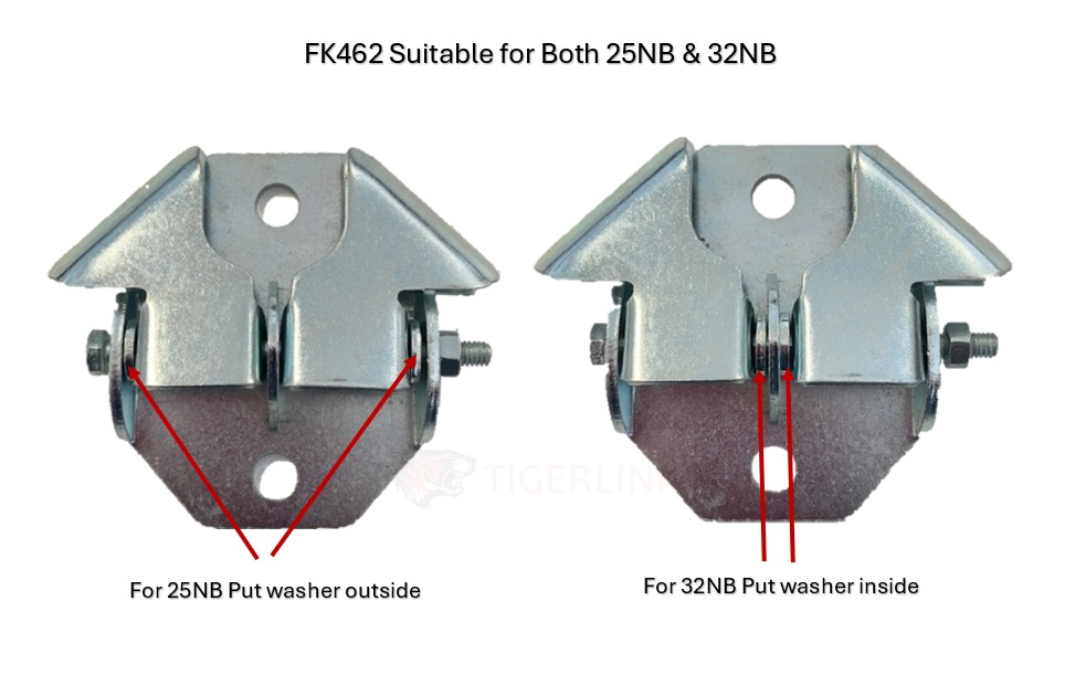 Swing Gate and Fence Fitting Two Way Catch For Gate 25/32 NB