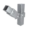 Tigerclamp Double Galvanised Connector Single Swivel Combination, Fit 40x40mm Tube