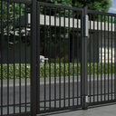 Locinox Magnus Motorised Pedestrian Gate Opener - Silver2