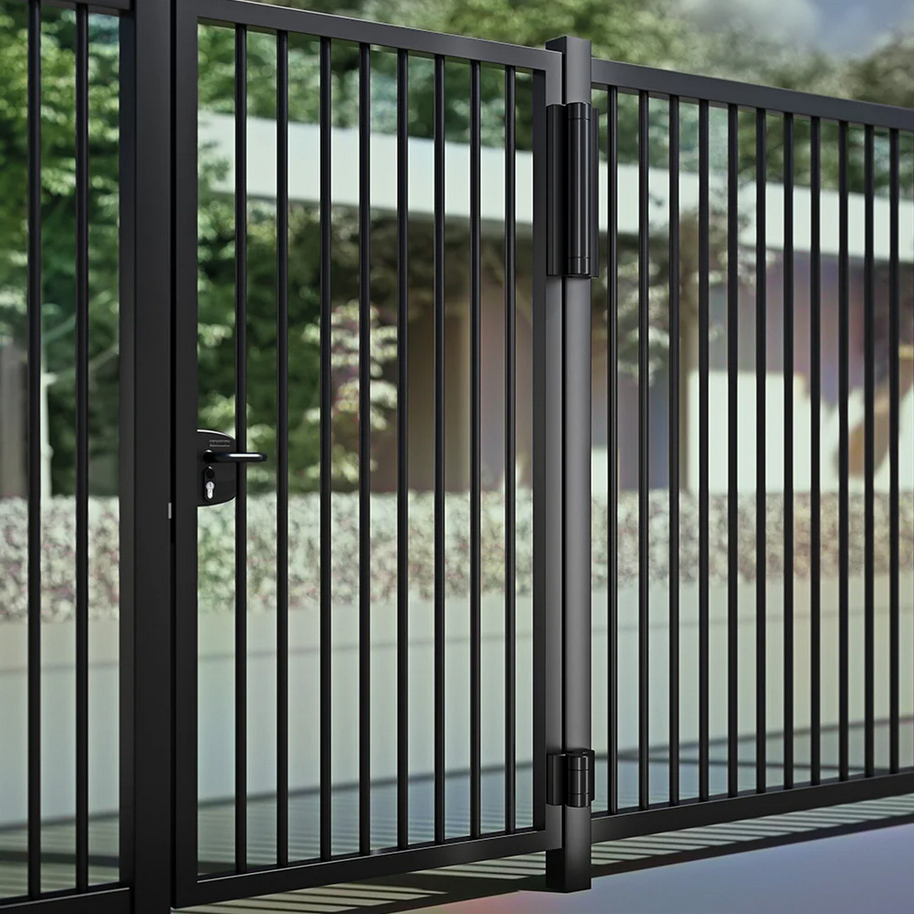 Locinox Magnus Motorised Pedestrian Gate Opener - Silver2