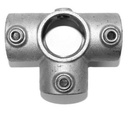 Kwikclamp 176 D48  series side outlet tee, fit 40NB pipe (48mm)