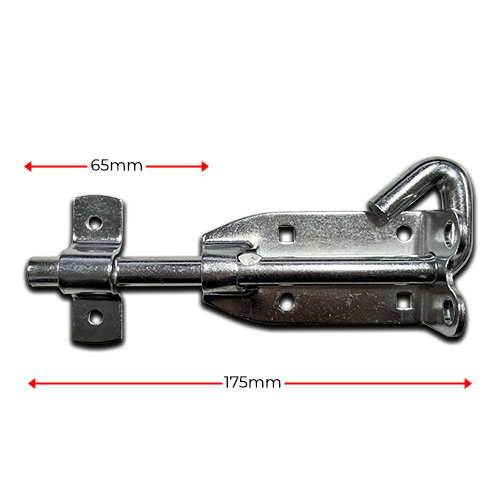 Swing Gate Lock Bolt on Deadlock for 10-30mm Frames