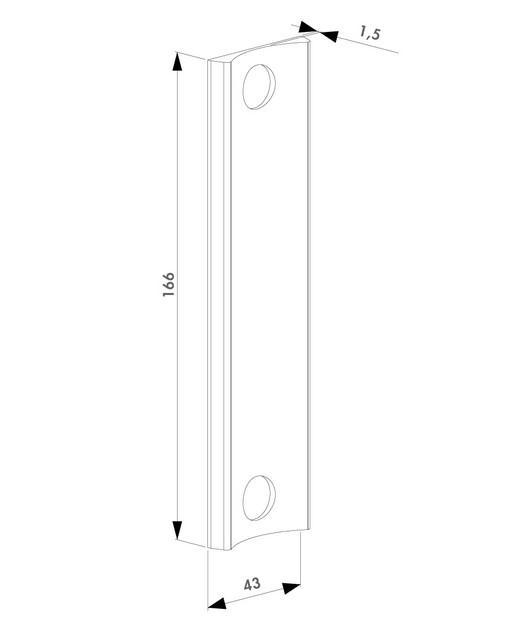 Locinox Adaptor Plate for SA Keeps