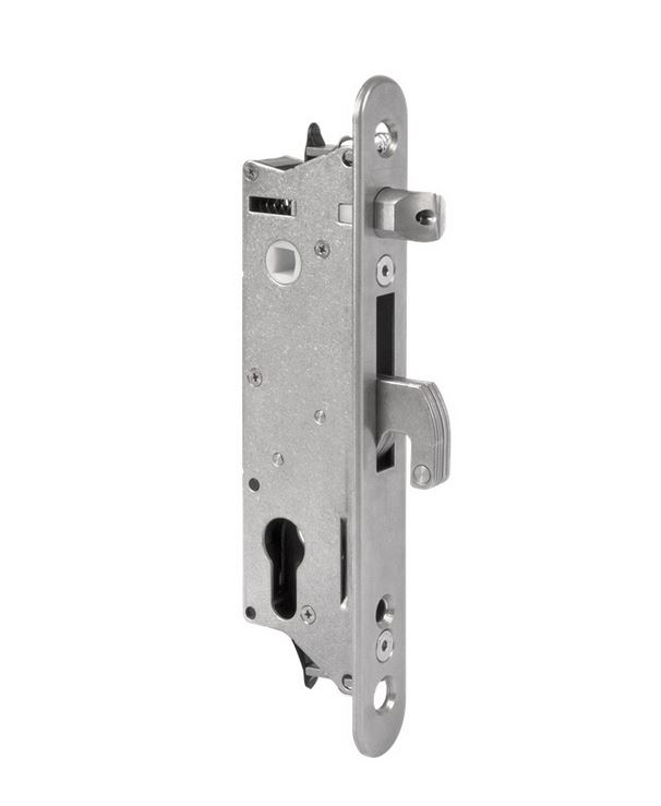 Locinox FIFTY inframe Swing Gate Lock 30 MM BACKSET FOR 50 MM - Kit with Recess Keep