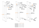 Locinox Fixed Stainless Steel Gate/Door Handle