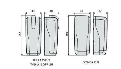 BFT P111526 DESME A15 Photocell