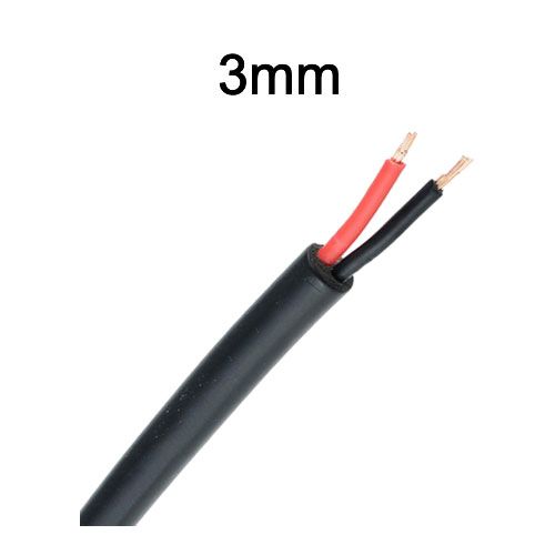 (Per Mtr) 3mm Low Voltage Electrical Twin Core Wire Cable
