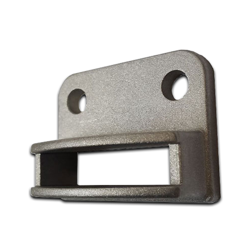 Aluminium Bracket 50x10mm -Single lug 2 holes