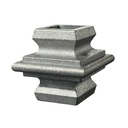 Aluminium Cast Knuckle 45x50mm to fit square 20x20mm tube Dia