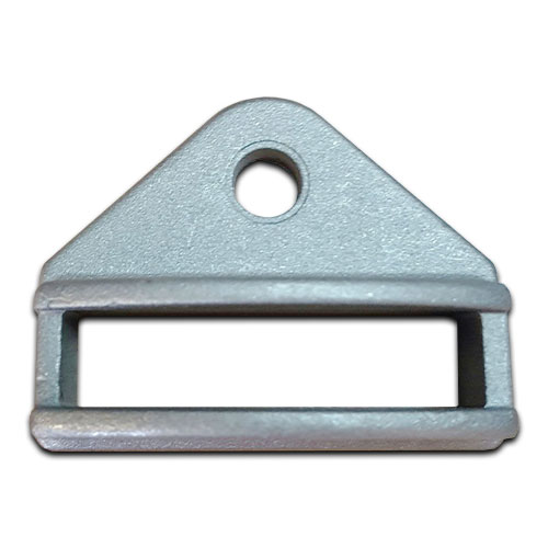 Aluminium Fence Bracket for tube size 40x10 Single Lug 1 Hole 