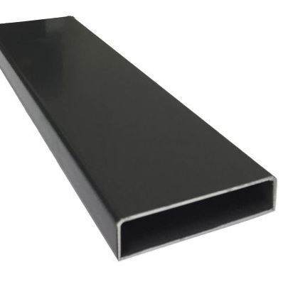 Aluminium Tube RHS 50x10x1.2mm x 8000mm Powder coated  Black (Pick up only)