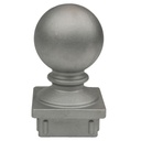 Aluminium Post Ball Cap for 75x75 mm Tube -  HD