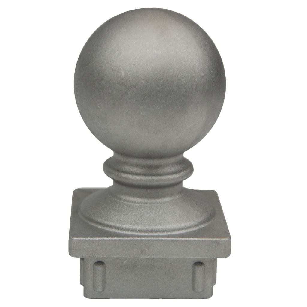 Aluminium Post Ball Cap for 90x90 mm Tube