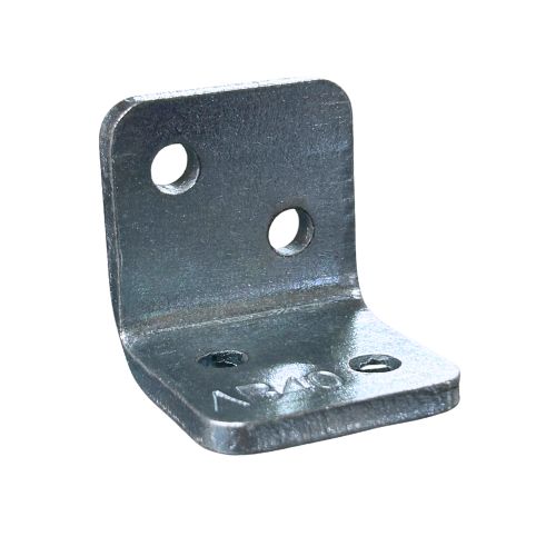 Angle Bracket 40x40mm 4.5mm Thickness Zinc 4 holes