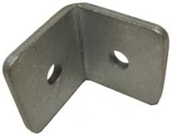 Angle Bracket 50x50mm  5mm Thickness Zinc 2 Holes
