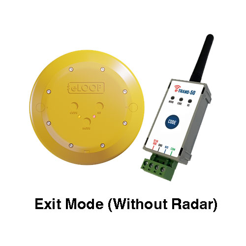 Wireless Vehicle Detector E-Loop Commercial Exit Mode Kit