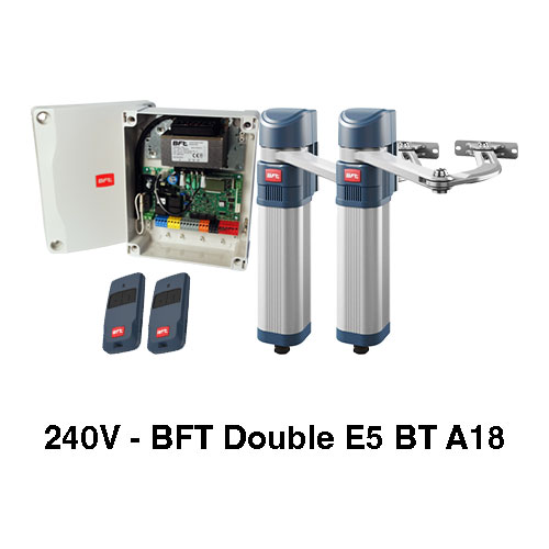 240V BFT Double E5 BT A18 - Complete Kit