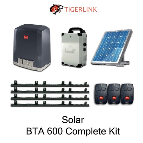 BFT Motor - Deimos BTA 600 Kit (Solar) - Sliding Gate Motor Kit