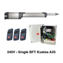 240V BFT Single Kustos A25 - Complete Kit