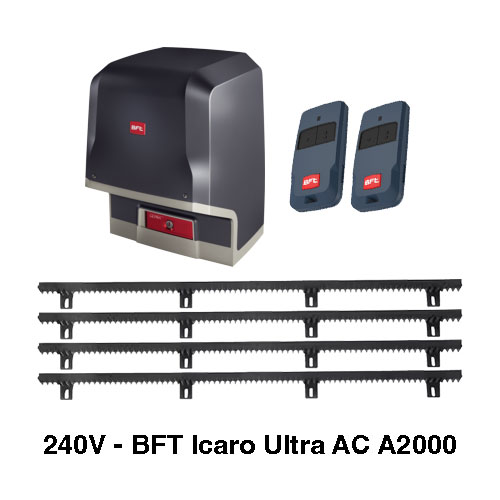 240V BFT Icaro Ultra AC A2000 - Complete Kit