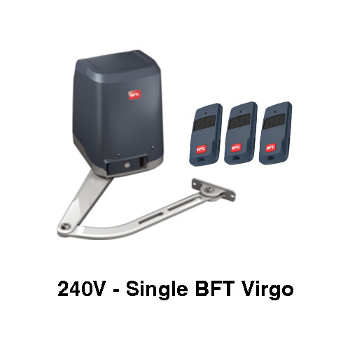 240V BFT Single Virgo Smart - Complete Kit