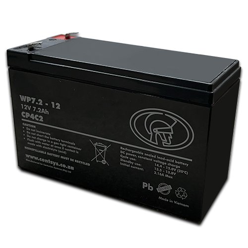 Battery Back up 12V 7.2AH SLA Battery - Centsys