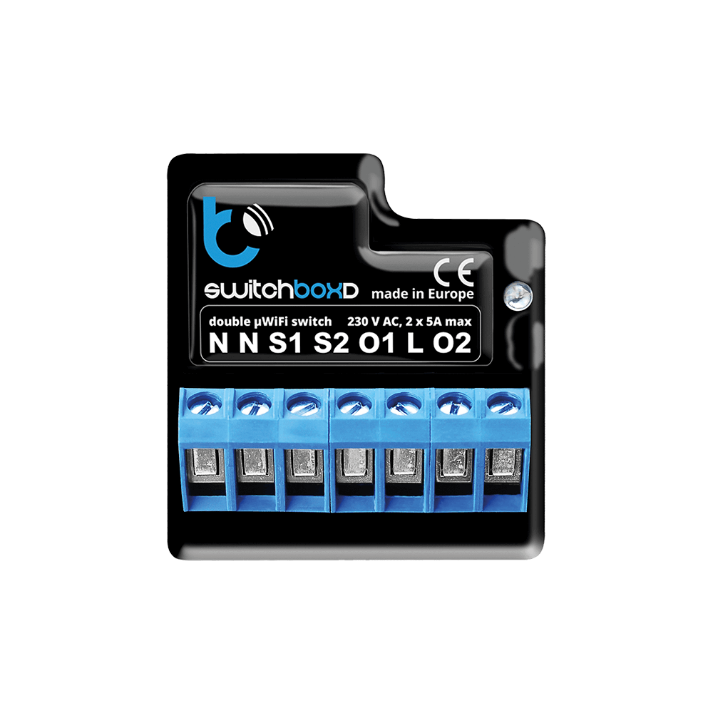 Blebox - switchBoxD - Double 2kW Switch Controller