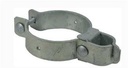 Galvanised Round To Round Hinge - Two-Part, 80NB x 25NB (90x34mm) - Single