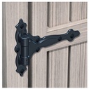 D&D Decorative Self Closing T Strap Hinges for Timber Gates up to 25kg