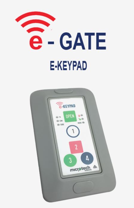 E- Keypad for Gate Automation