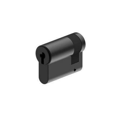 Euro Key Barrel 45mm 5 Pin half Cylinder- Matt Black