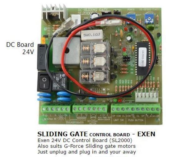 Exen Control Board 24V DC for Sliding Motor