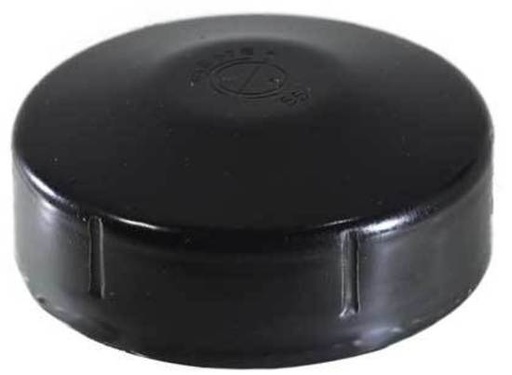 Galvabond Round End Cap 42.4mm (32NB) Black