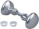 Gate Handle Aluminium Round  Knobs with 8mm square 90 mm spindle Locinox 3006R