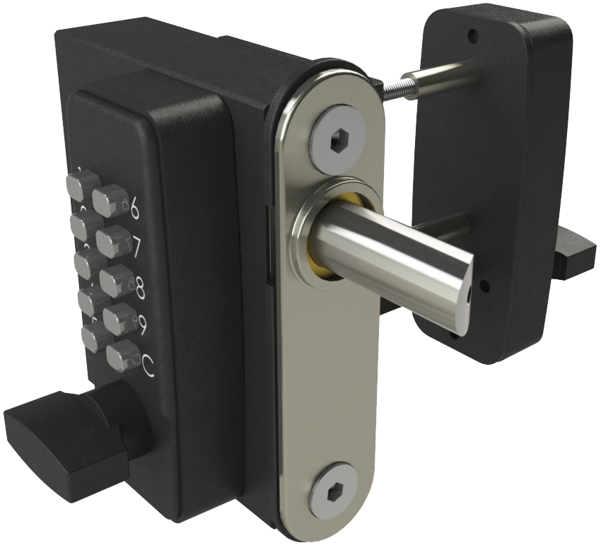 Gatemaster Surface Mounted Digital Lock Double Sided Keypad LH (DGLWL)