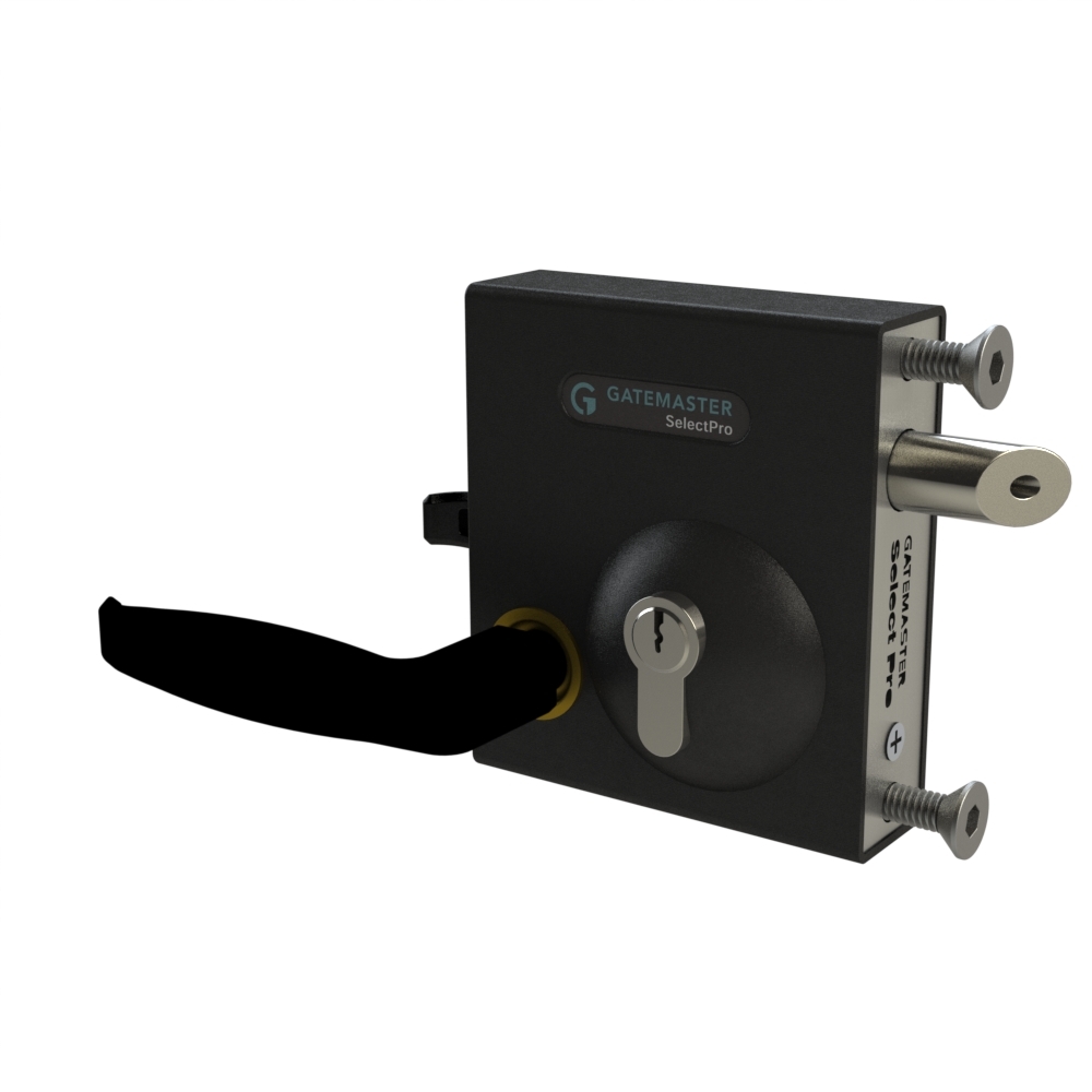 Gatemaster Swing Gate Bolt on Lock latch to fit 10-30mm Frames with  Lever Handle