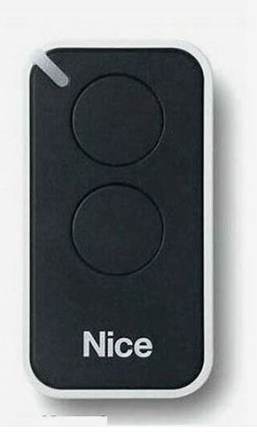 Genuine NICE ERA INTI 2 Button Remote (Black Color) Garage Door / Gate Remote