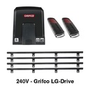 240V Grifco LG Drive 1000kg - Complete Kit