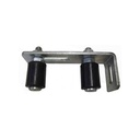 Guide bracket 165x115mm with 2 Rollers 40x60mm