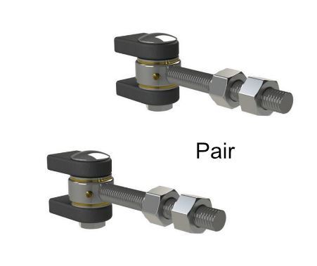 Heavy Duty Adjustable Super Hinge M20 for Gate up to 300kg / Pair