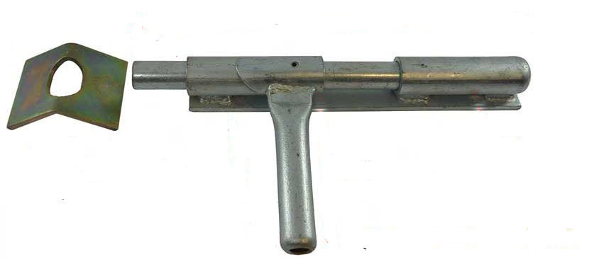 Heavy Duty Spring Loaded Slam Lock 25mm LH with Lug