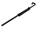 Heavy Duty Steel Drop Bolt 550mm long 16mm Rod - Black