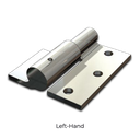 Heavy Duty Swing Gate Hinge Weld to Screw Prison Hinge 19mm LH- pair- Zinc plated