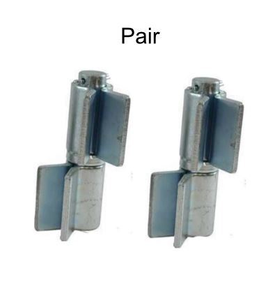 Heavy Duty Weld on Swing Gate Shackle Hinge-Pin 27mm up to 1200kg gate- pair