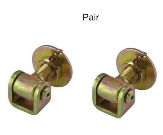 Hinge adjustable 18mm pin with Rotating - pair