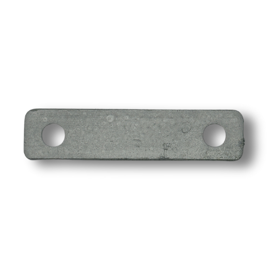 Hot Dip Galvanized Back Plate (86x25x3mm) - Plate Only