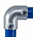 Tigerclamp 125 C42 Two Way Elbow series, fit 32NB pipe (42mm OD)