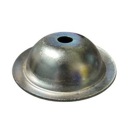 Industrial Steel Pallet Feet -135mm Round, Zinc Finish