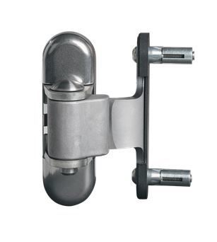 Locinox 3DM 3-way adjustable hinge Stainless steel - Pair